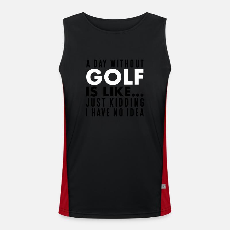 Golf Débardeur respirant contrasté Homme 