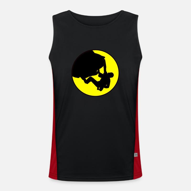 Climber - Boulder Men's Functional Contrast Tank Top 