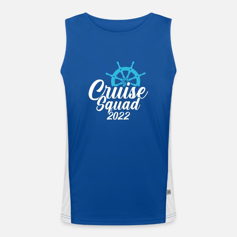4 Cruise Squad 2022 Funktionelles Kontrast-Tank Top für Männer 