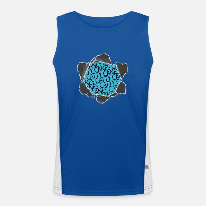 computer bubaprints birthday present idea anti Funktionelles Kontrast-Tank Top für Männer 