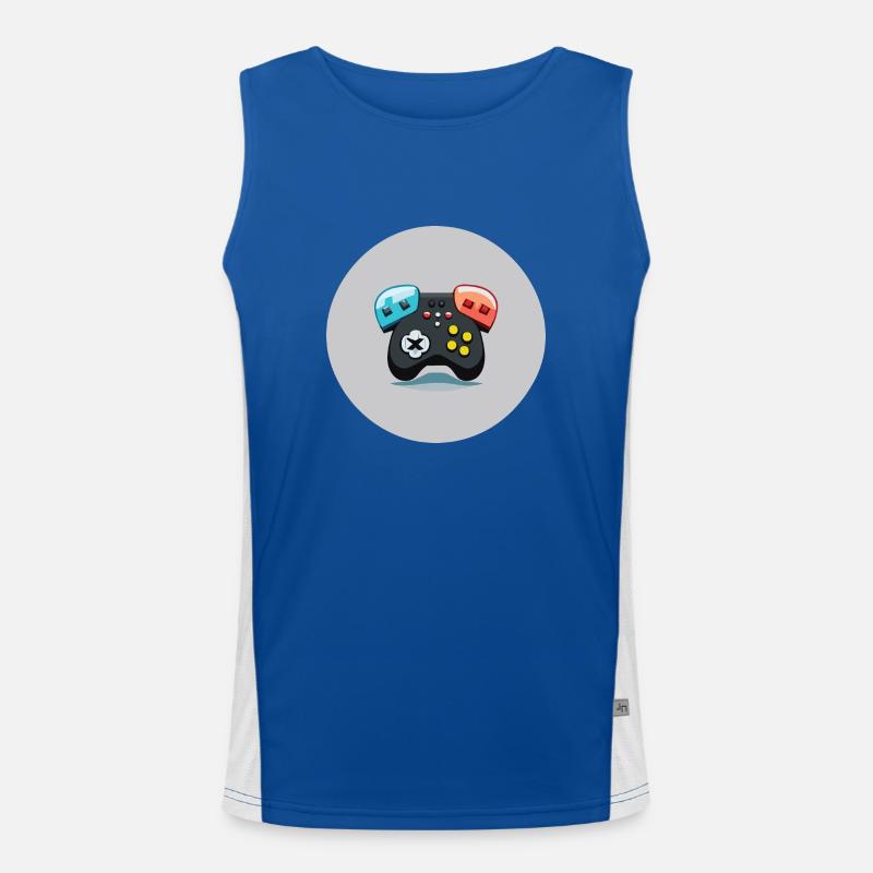 Gaming Funktionelles Kontrast-Tank Top für Männer 