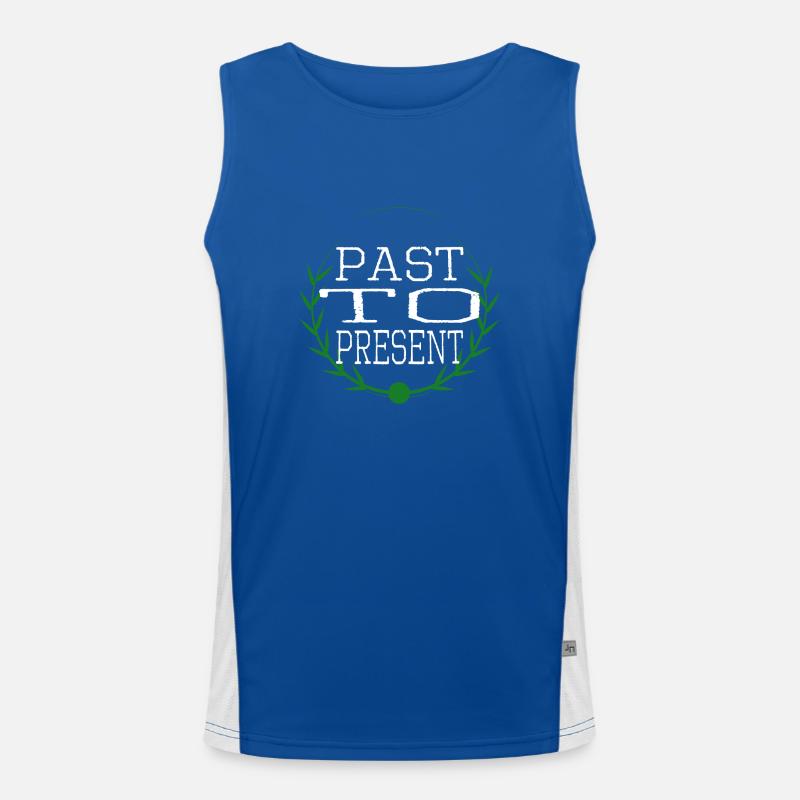 awesome funny sayings transformational experiences Funktionelles Kontrast-Tank Top für Männer 