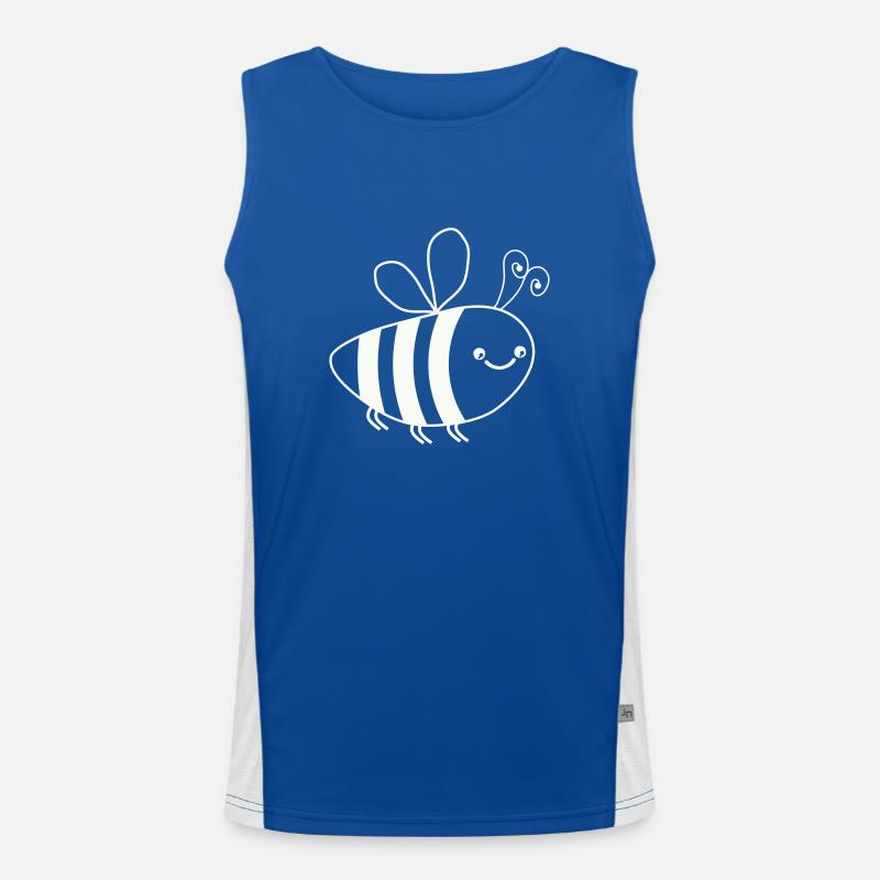 bee Men's Functional Contrast Tank Top 