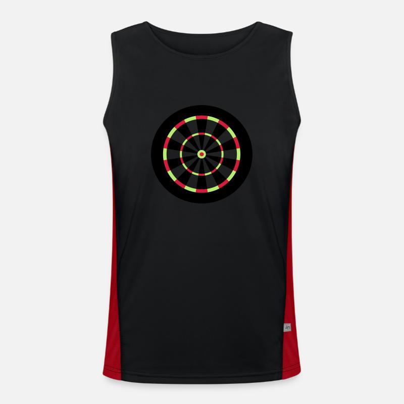 darts Men's Functional Contrast Tank Top 