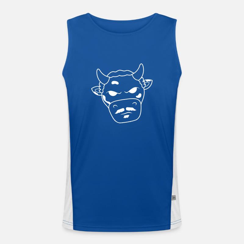 Vache Parrain 2.0 Débardeur respirant contrasté Homme 