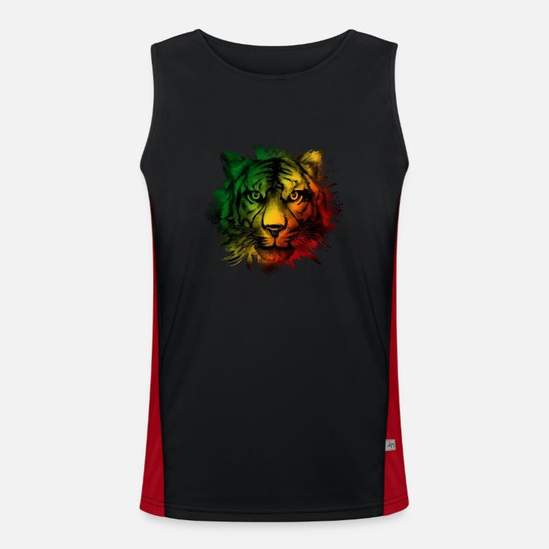 Congo Republic Men's Functional Contrast Tank Top 