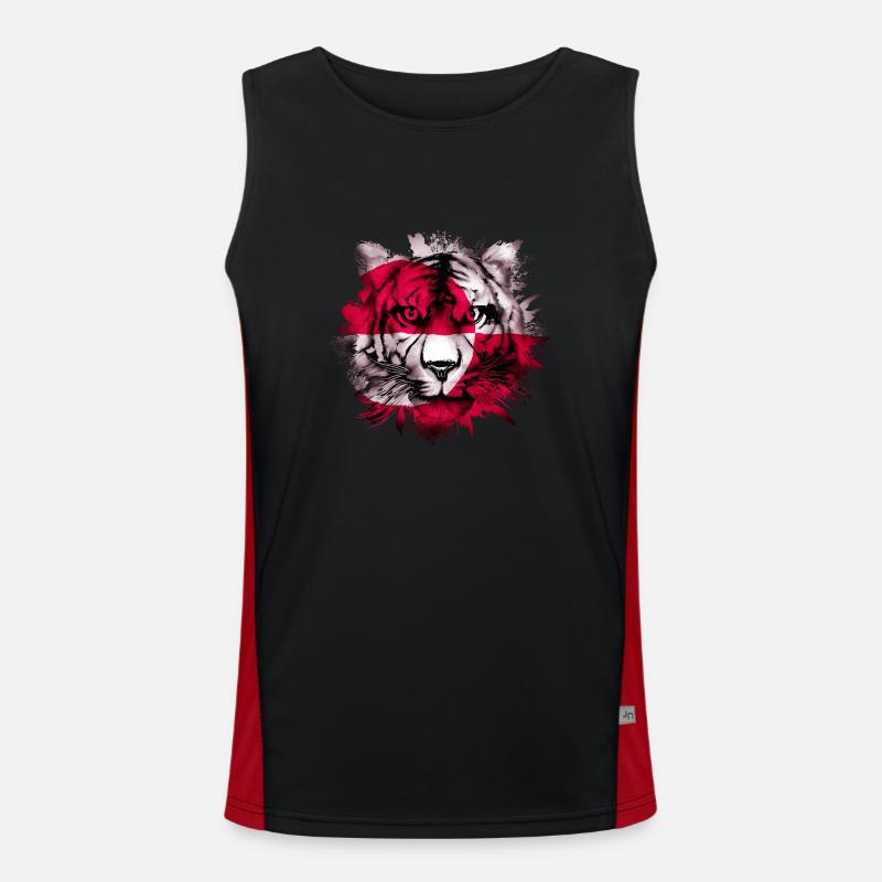 Greenland Men's Functional Contrast Tank Top 