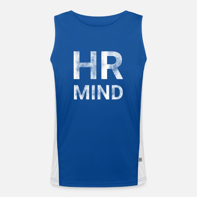 HR Mind Men's Functional Contrast Tank Top 