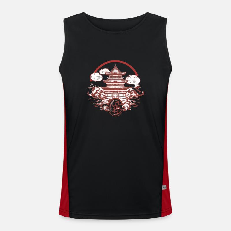 Folklore Chinois Débardeur respirant contrasté Homme 