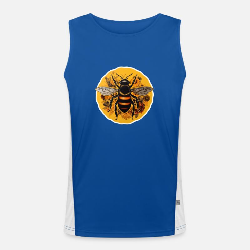 Abeille Débardeur respirant contrasté Homme 
