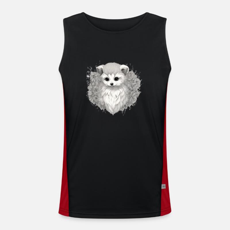 White Fox Men's Functional Contrast Tank Top 