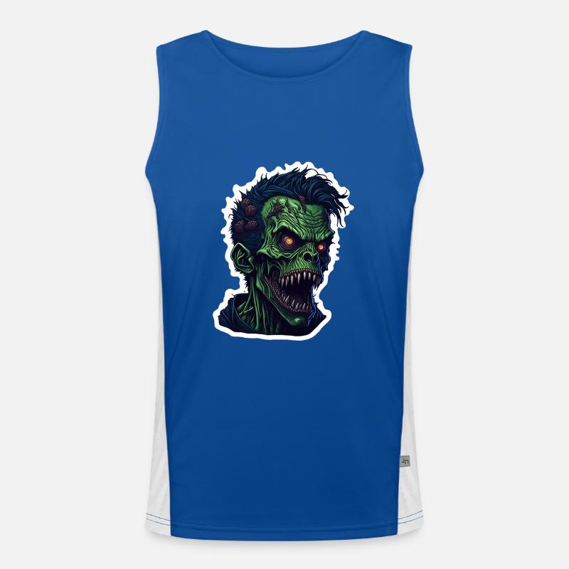 Zombie Men's Functional Contrast Tank Top 