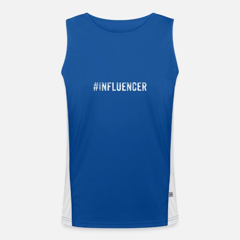 Influencer gift idea Men's Functional Contrast Tank Top 