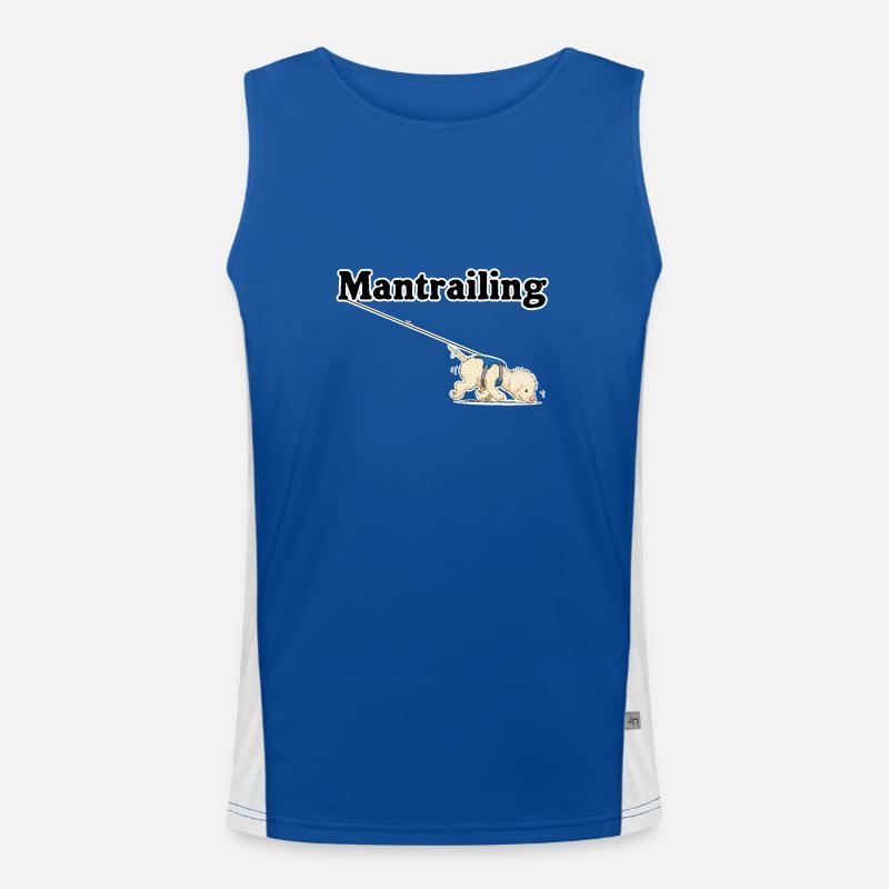 Mantrailing1 2 Men's Functional Contrast Tank Top 