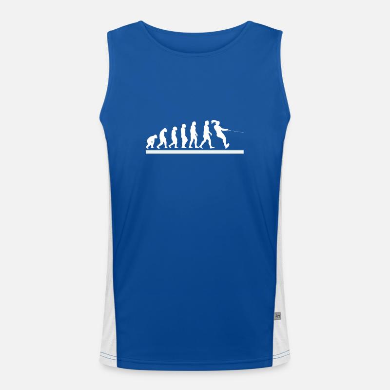 Wakeboarder Pas de corde Pas de problème Wakeboard Eau Débardeur respirant contrasté Homme 