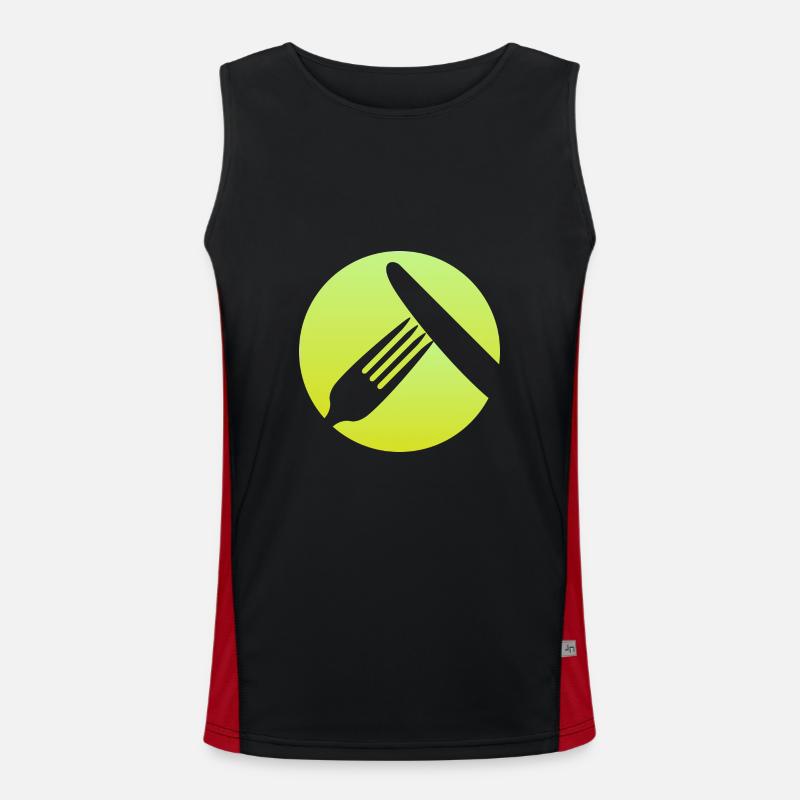 Chef, Chef, Chef, Hobby Chef Men's Functional Contrast Tank Top 