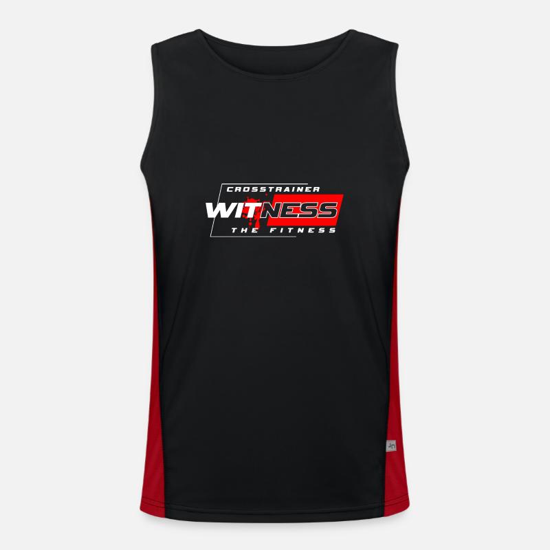 Crosstrainer Ausdauer Trainer Funktionelles Kontrast-Tank Top für Männer 