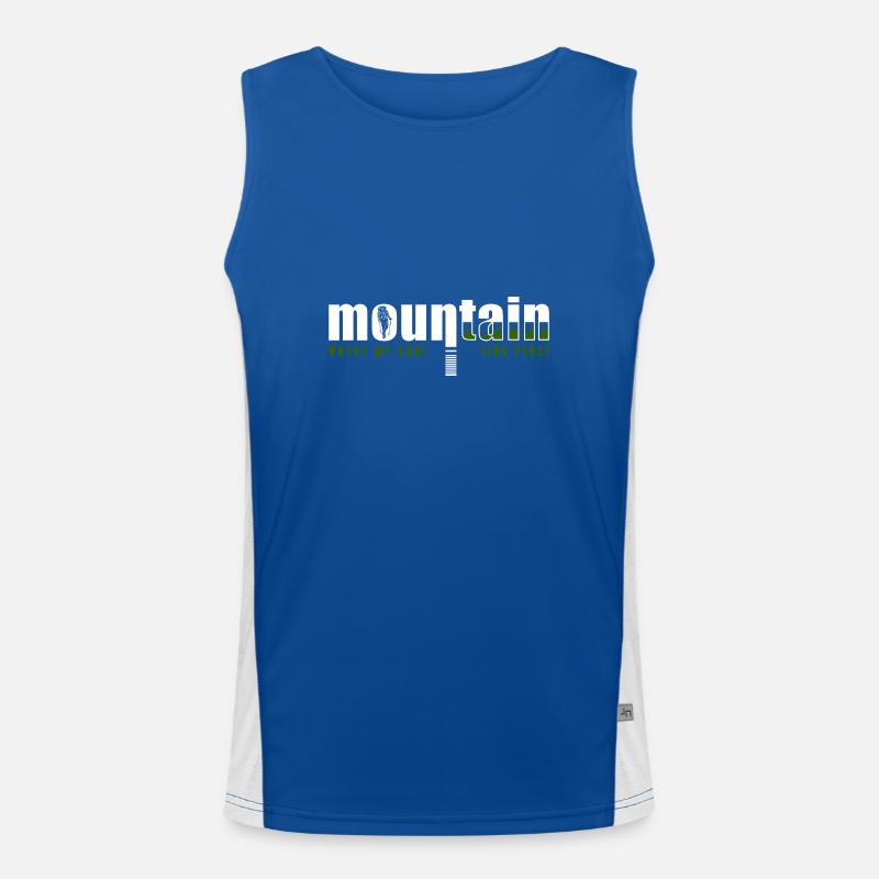 Mountaineering Summit Hobby Alps Men's Functional Contrast Tank Top 