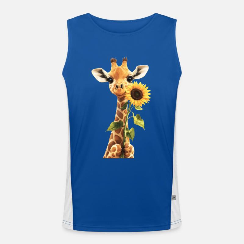 Känguru Funktionelles Kontrast-Tank Top für Männer 