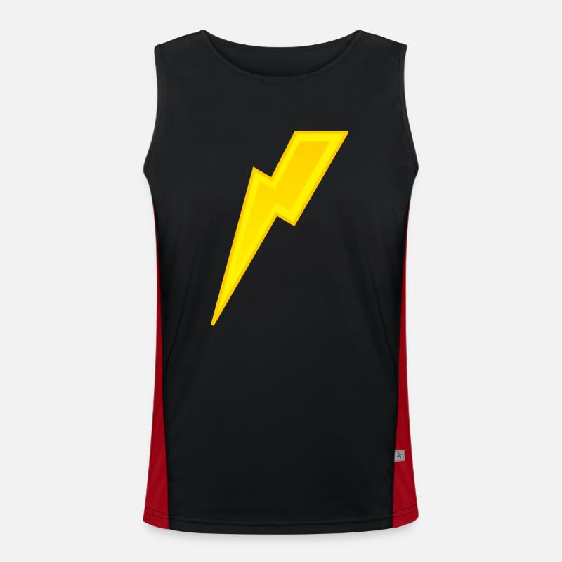 Blitz Funktionelles Kontrast-Tank Top für Männer 