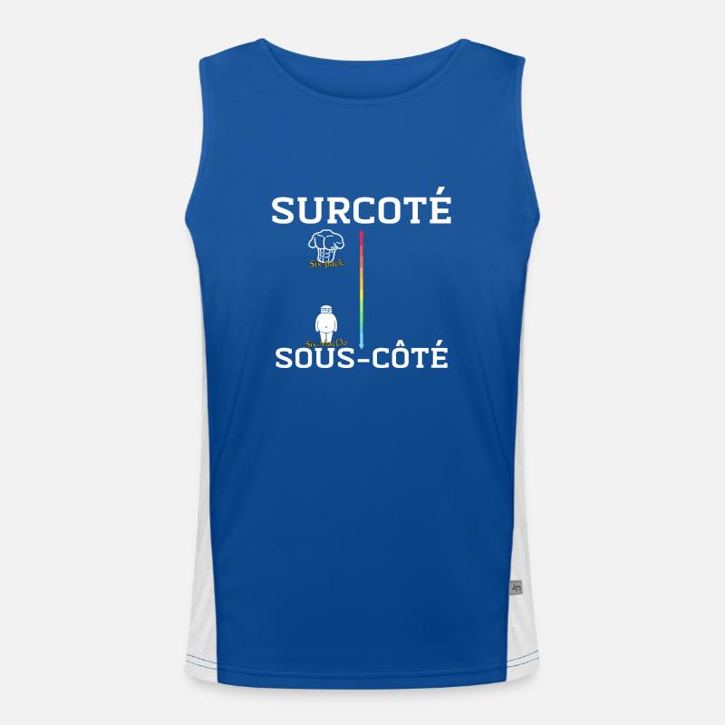 Surcoté Six pack Sous côté Six MacDo Débardeur respirant contrasté Homme 