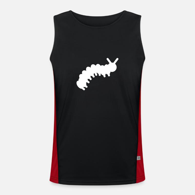 Raupe Funktionelles Kontrast-Tank Top für Männer 