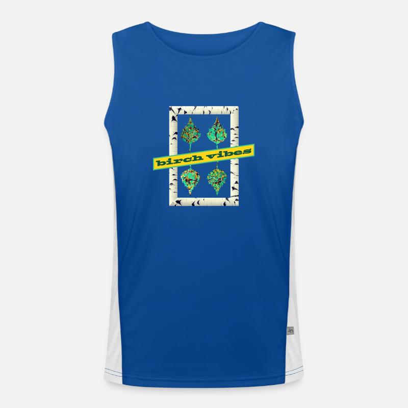 birch e 269 Men's Functional Contrast Tank Top 