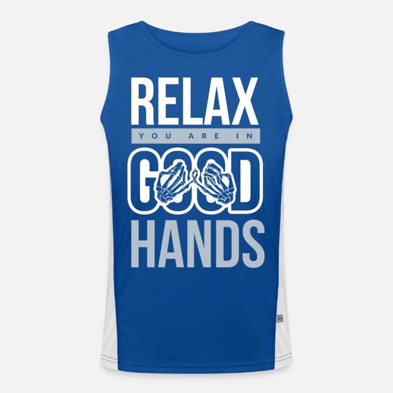 physiotherapy Men's Functional Contrast Tank Top 