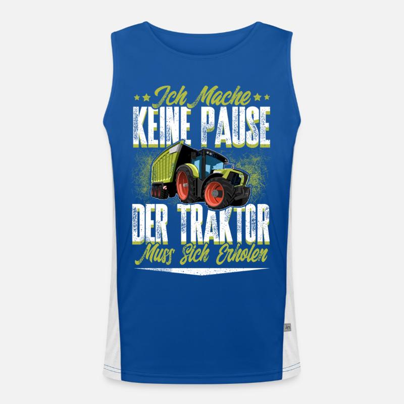 Farmer Men's Functional Contrast Tank Top 