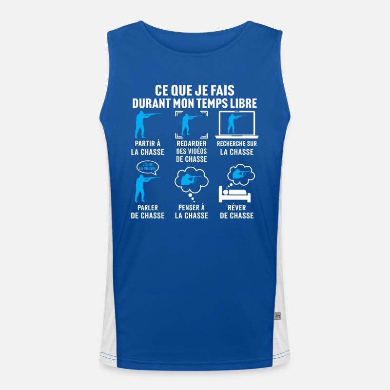 Partir à la chasse Débardeur respirant contrasté Homme 