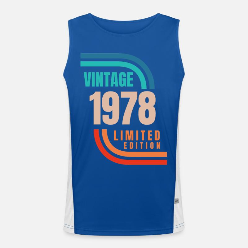 édition limitée millésime 1978 Débardeur respirant contrasté Homme 
