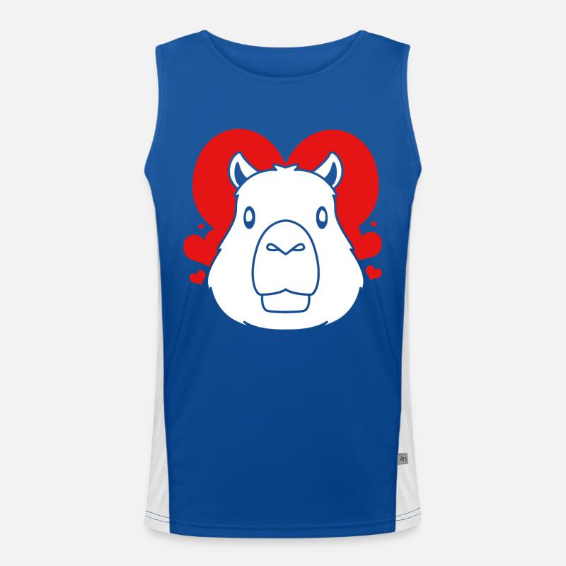 Capybara Débardeur respirant contrasté Homme 