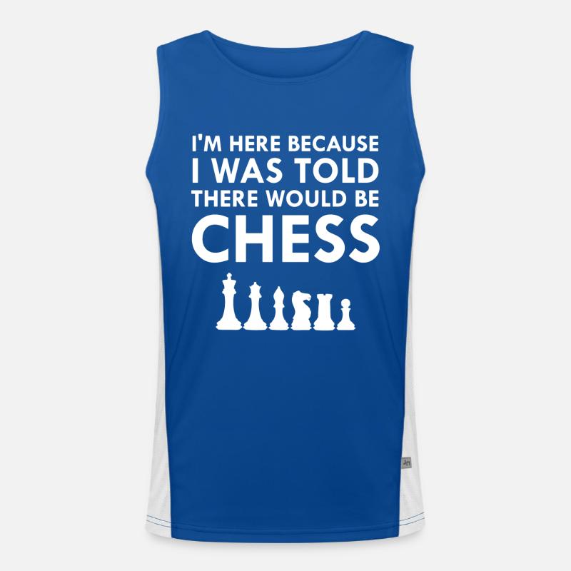 I Was Told There Would Be Chess Men's Functional Contrast Tank Top 