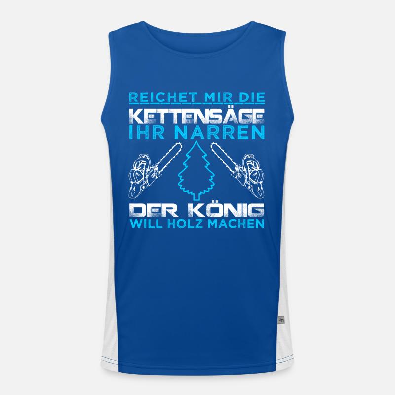 KING TIMBER Débardeur respirant contrasté Homme 