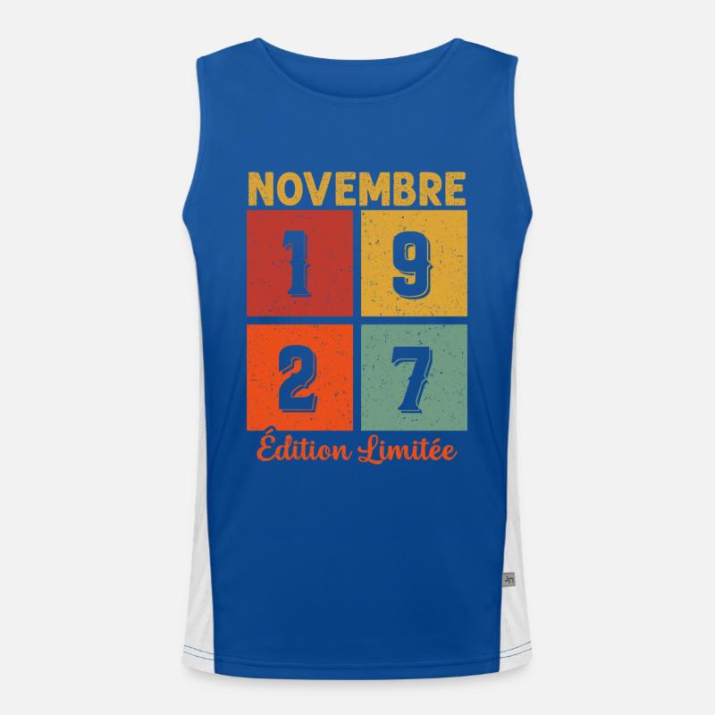 Novembre 1927 Édition limitée Débardeur respirant contrasté Homme 