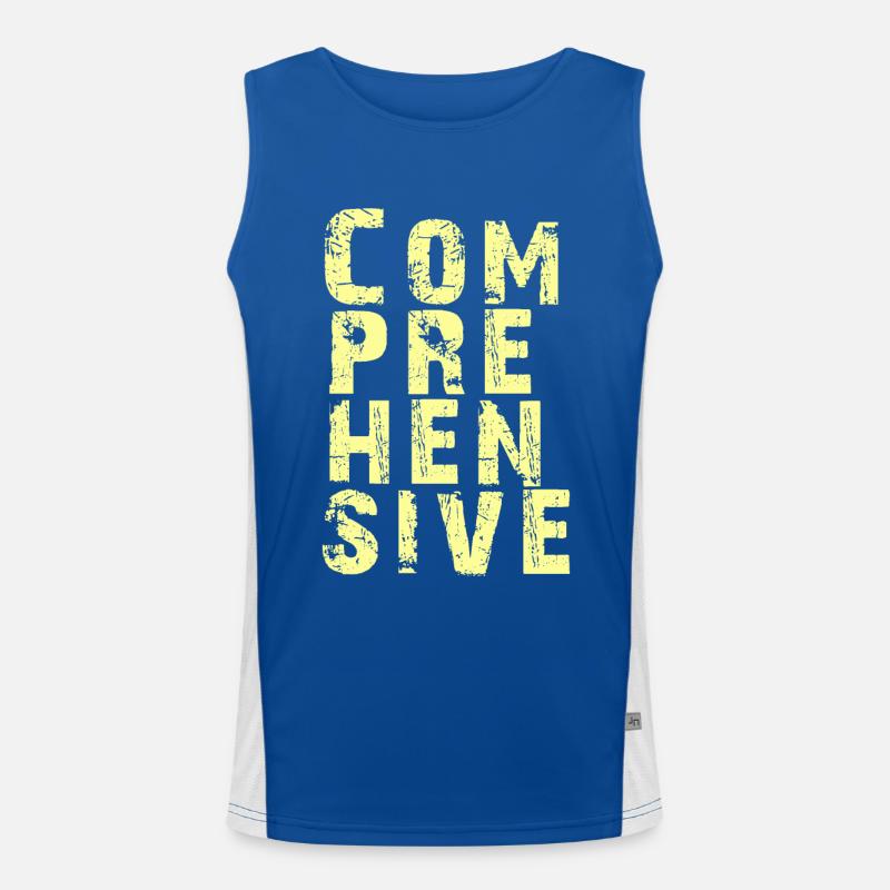 Explorez tous les aspects de COMPREHENSIVE Débardeur respirant contrasté Homme 