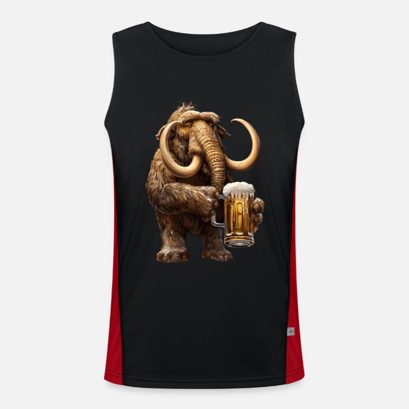 Mammut Funktionelles Kontrast-Tank Top für Männer 