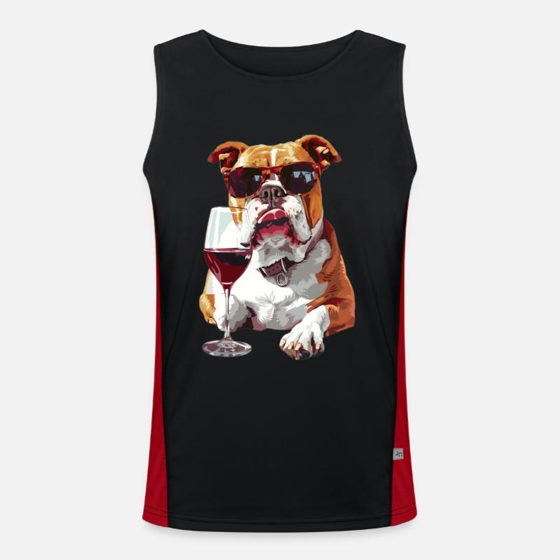 Bulldog Men's Functional Contrast Tank Top 