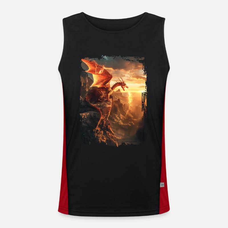 Kite Men's Functional Contrast Tank Top 