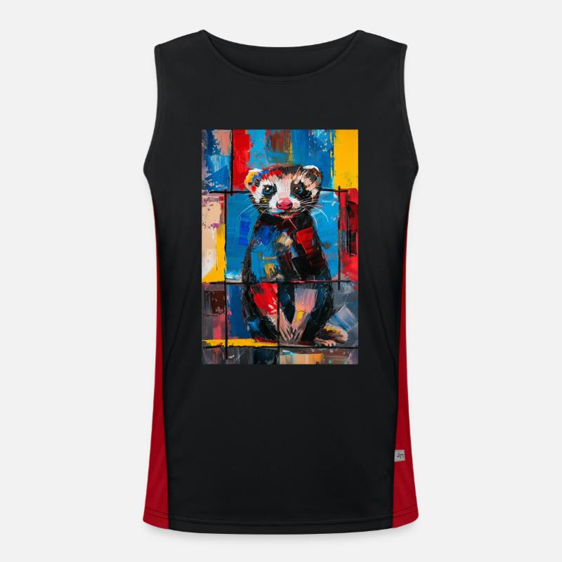 Furet Débardeur respirant contrasté Homme 