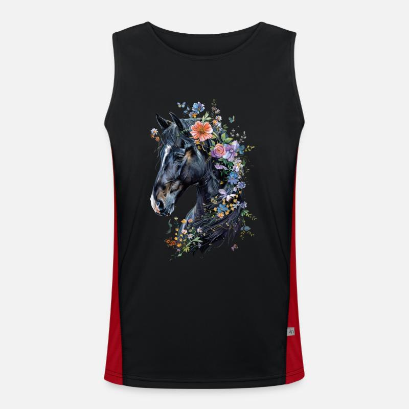 Frison Débardeur respirant contrasté Homme 