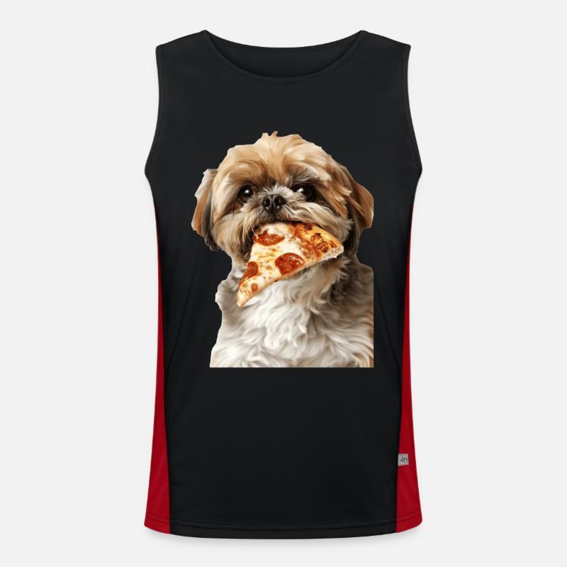 Shih Tzu Débardeur respirant contrasté Homme 