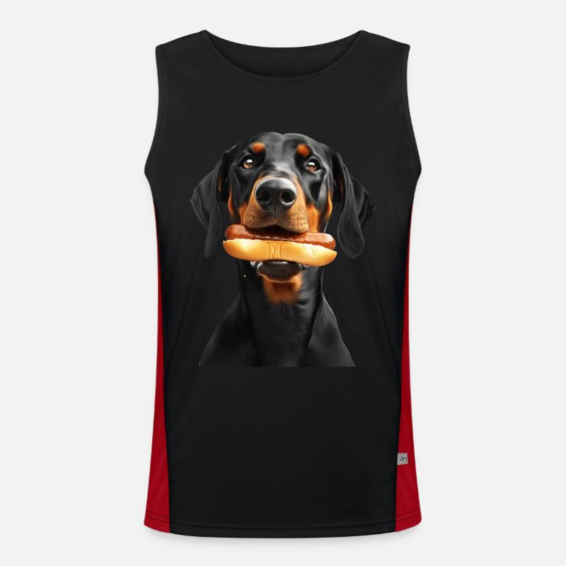 Doberman Débardeur respirant contrasté Homme 