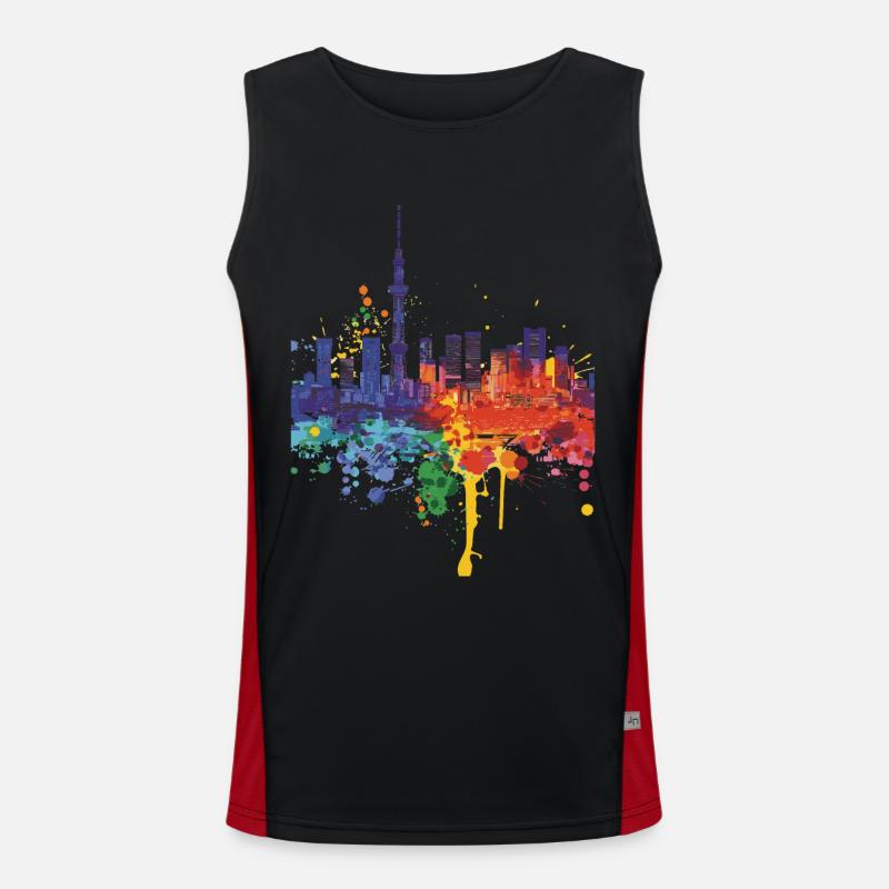 Handa Débardeur respirant contrasté Homme 