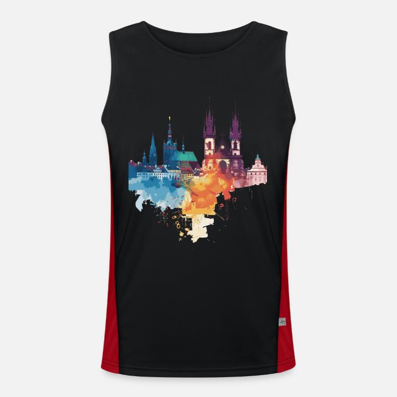 Elk Men's Functional Contrast Tank Top 