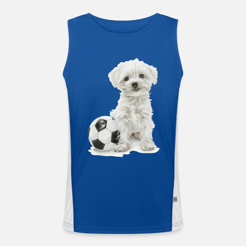 Maltese Men's Functional Contrast Tank Top 