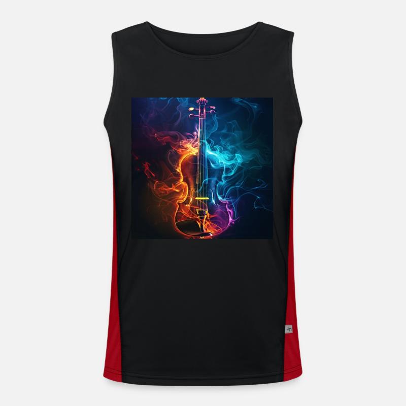 Violon Débardeur respirant contrasté Homme 