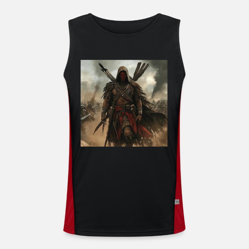 Indisch Funktionelles Kontrast-Tank Top für Männer 