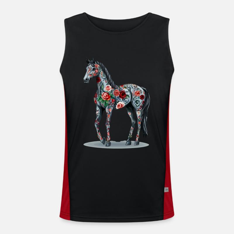 Arabisch Funktionelles Kontrast-Tank Top für Männer 