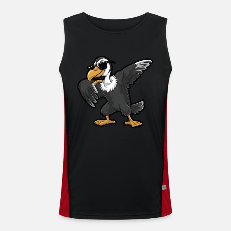 Geier Funktionelles Kontrast-Tank Top für Männer 